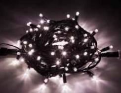 PROLUNGA PROFESS. 120LED NATURALE 10MT 240V 10W C/NERO 1MM