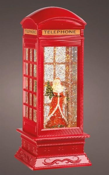 CABINA TELEFONICA BABBO LED MOVIM. ACQUA CM.11x11x27H BATT.