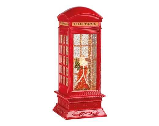 CABINA TELEFONICA BABBO LED MOVIM. ACQUA CM.11x11x27H BATT.