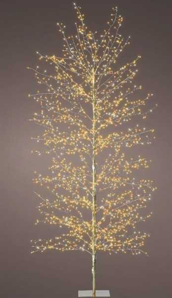 ALBERO METALLO MICROLED L.CALDO CLASS. CM.D80X180H C/TRASF.