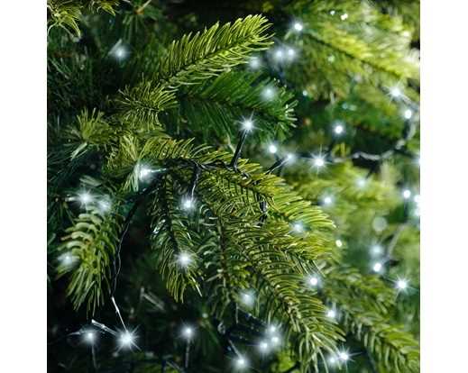 CATENA LUCE FREDDA 750LED COMPACT 16M FILO VERDE IP44 T+8FUN