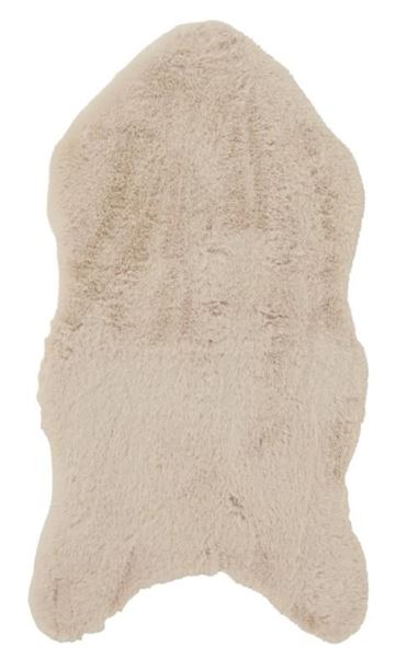 TAPPETO IN PELLICCIA SINTETICA CM.90X50 CREAM