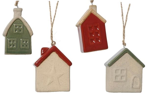 PENDENTE CASA PORCELLANA CM.3X6X7H 4 MOD. ASS.