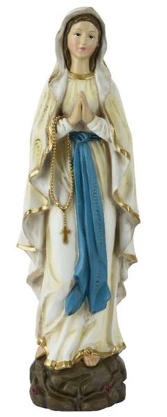NATIVITA' MARIA RESINA CM.10X12X40H OFF-WHITE