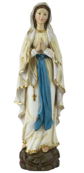 NATIVITA' MARIA RESINA CM.7X9X28H OFF-WHITE