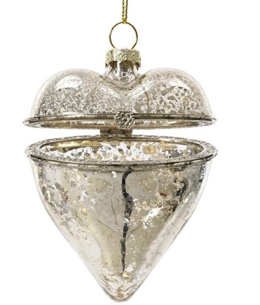 PENDENTE CUORE APRIBILE CM.4X7X8H ANTIQUE SILVER