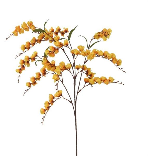 RAMO FIORE LANTERNA CM.36X15X103H YELLOW