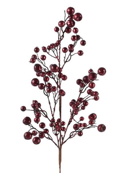 RAMO DI BACCHE CM.16X68H MAROON
