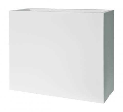 VASO CASSETTA DA ESTERNO KUBE HIGH BIANCO CM.80X30XH70