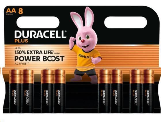 DURACELL PLUS POWERBOOST STILO AA-BL 8 PZ