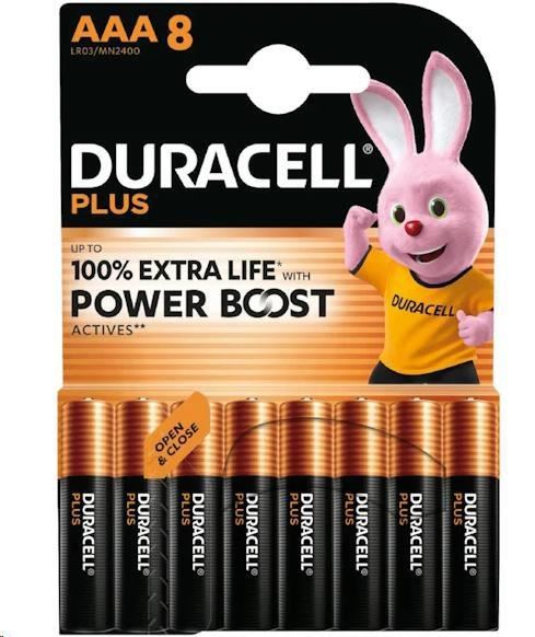 DURACELL PLUS POWERBOOST MINISTILO AAA - BL 8 PZ
