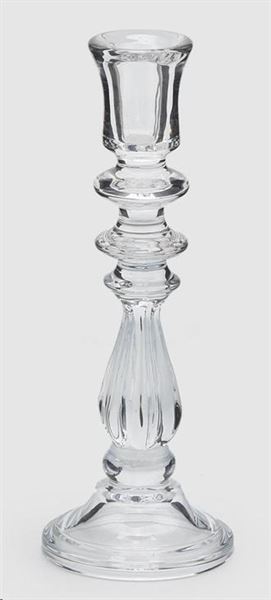 PORTACANDELA DECO H27,6 D10 NATURAL