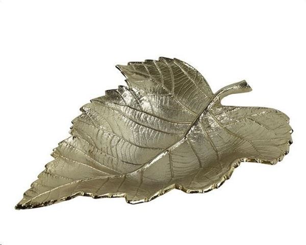 VASSOIO KIARA ORO  CM.36X28 METALLO