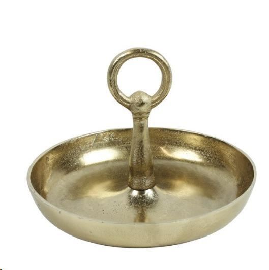 PLATEAU ZUZA ORO ANTICO DIAM. CM25XH17