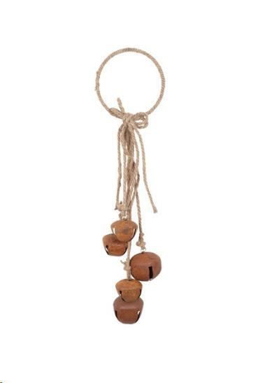 CHRISTMAS HANGER BELLS FALK RING BROWN CM.55H