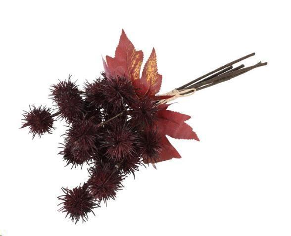 BUNDLE RICINUS 6X BORDEAUX CM.40H