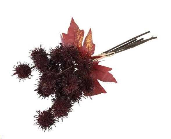 BUNDLE RICINUS 6X BORDEAUX CM.40H