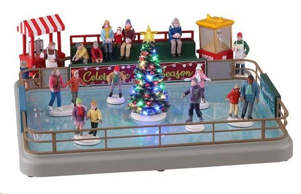 OUTDOOR SKATING RINK, INCL. ADAPTOR 74254, 550 mA (WHITE)