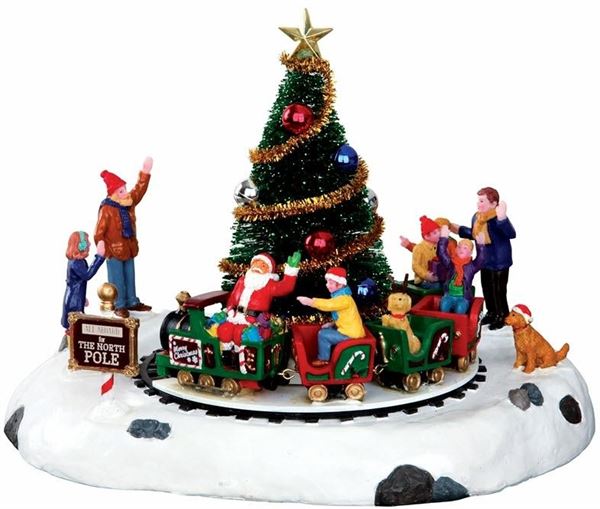 SANTA'S KIDDIE TRAIN,  B/O (4.5V)