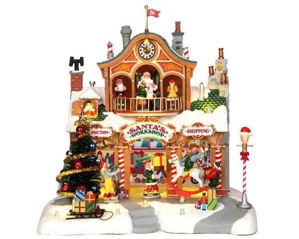 SANTA'S WORKSHOP, INCL. ADAPTOR 74254, 550 mA (WHITE)