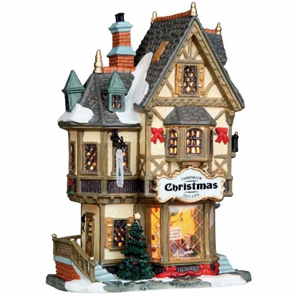 TANNENBAUM CHRISTMAS SHOPPE INCL. ADAPTOR 44338, 100 mA (WHI