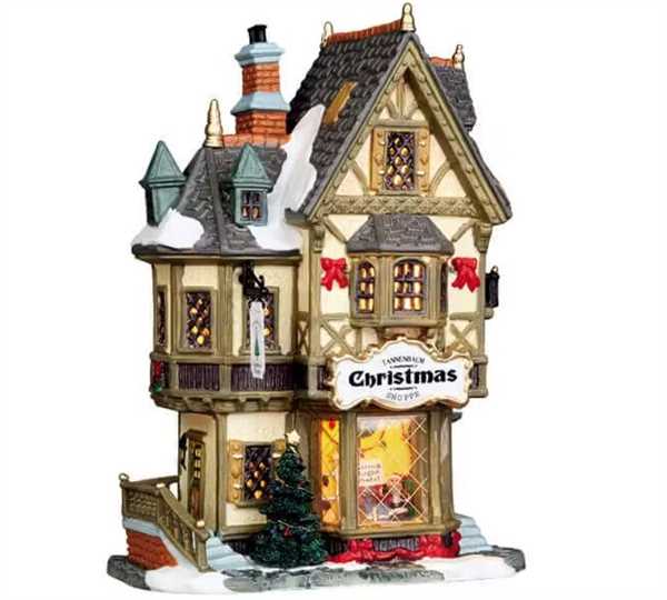 TANNENBAUM CHRISTMAS SHOPPE INCL. ADAPTOR 44338, 100 mA (WHI