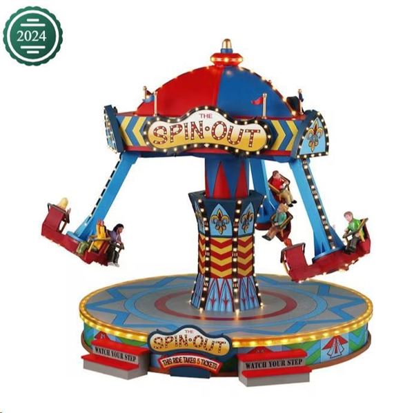 THE SPIN OUT, WITH 4.5V ADAPTOR