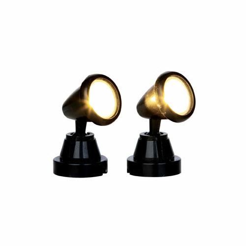 ROUND SPOT LIGHT,  SET OF 2, B/O (4.5V)