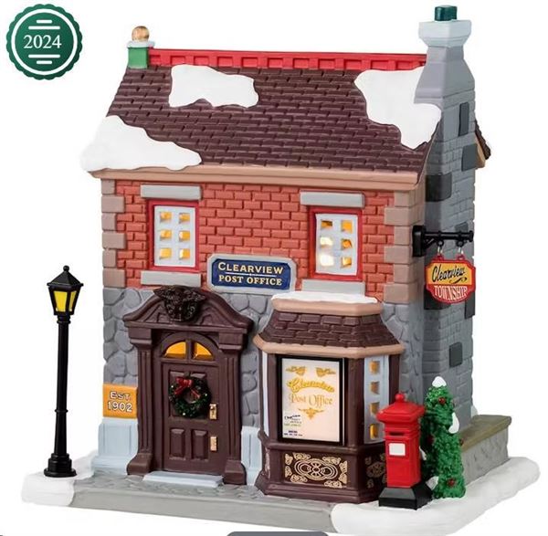 CLEARVIEW POST OFFICE INCL. ADAPTOR 44338, 100 mA (WHITE)