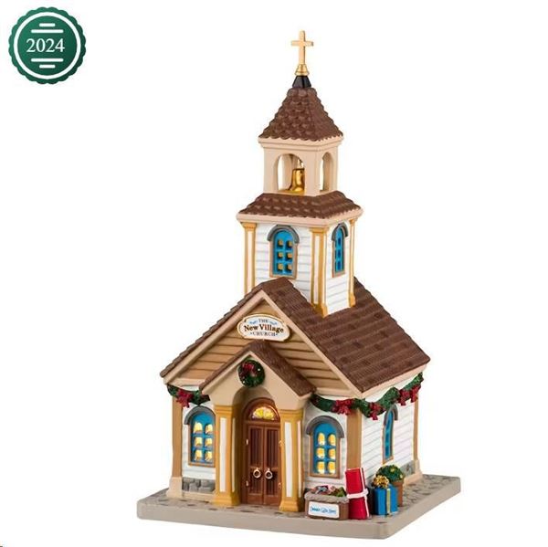 THE NEW VILLAGE CHURCH INCL. ADAPTOR 44338, 100 mA (WHITE)