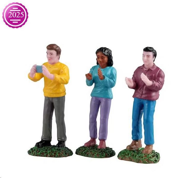 MUSIC FESTIVAL FANS, SET OF 3