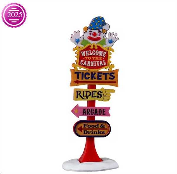 CARNIVAL WELCOME SIGN