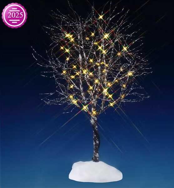 BUTTERNUT TREE, CLEAR LIGHT, B/O (4.5V)