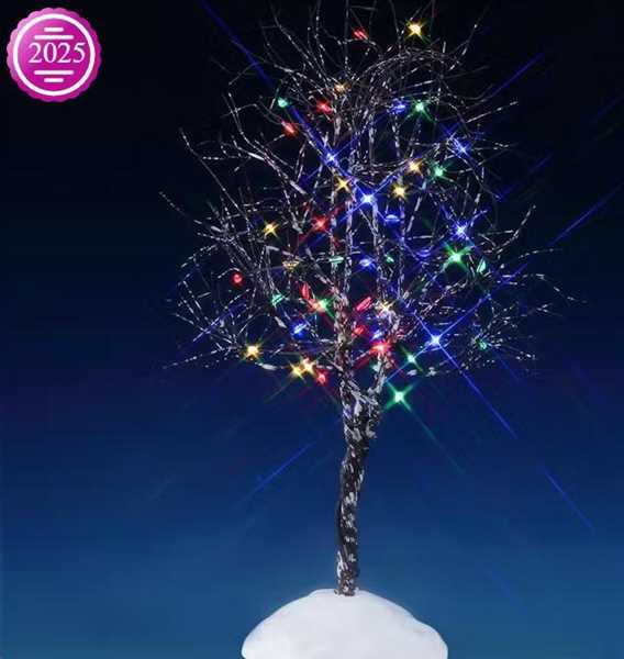 BUTTERNUT TREE, MULTI LIGHT, B/O (4.5V)