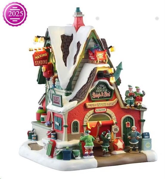 THE ELF SERVICE SLEIGH & SLED REPAIR, B/O (4.5V)