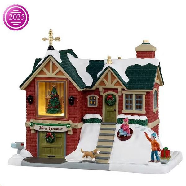 THE LITTLE BRICK HOUSE, INCL. ADAPTOR 44338, 100 mA (WHITE)