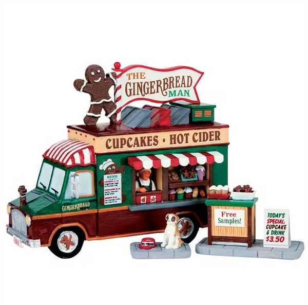 THE GINGERBREAD MAN,  SET OF 3