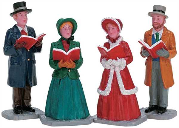 CHRISTMAS HARMONY,  SET OF 4