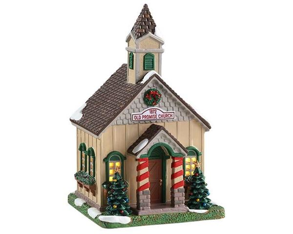 WAYSIDE CHURCH INCL. ADAPTOR 44338, 100 mA (WHITE)