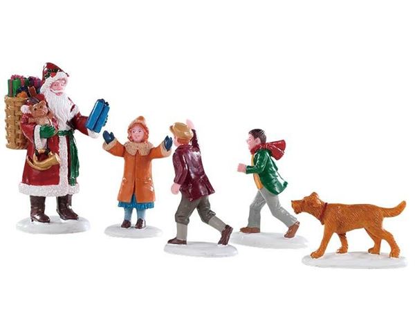 PAPA CHRISTMAS!,  SET OF 5