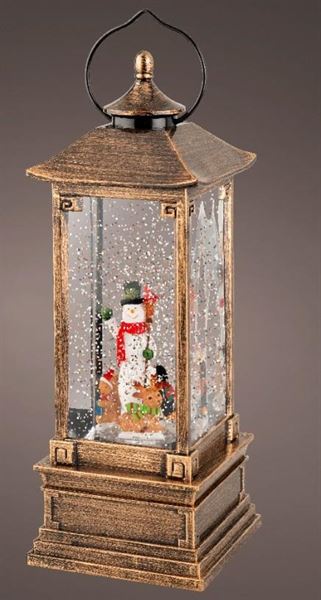 LANTERNA LED ACQUA MOVIM. E SUONO CM.10,5X10,5X28,5H BATT.