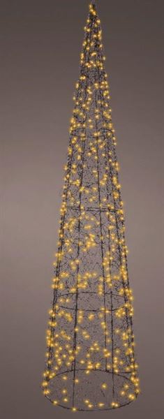 CONO METALLO MICROLED L.CALDO CLASS. CM.D20X80H NERO C/TRASF