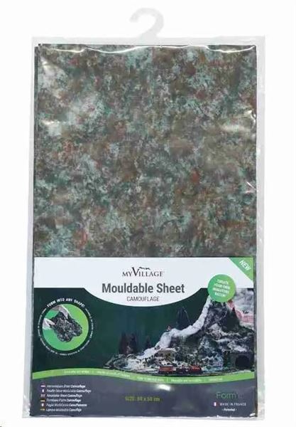 FOGLIO MODELLABILE CAMOUFLAGE CM.60X50