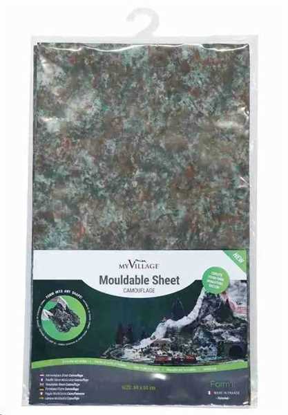 FOGLIO MODELLABILE CAMOUFLAGE CM.60X50