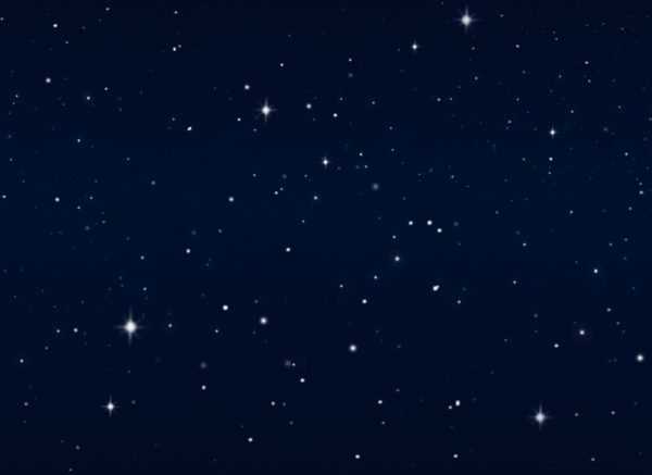 POSTER CANVAS ILLUMINATO STELLE 76X56 CM