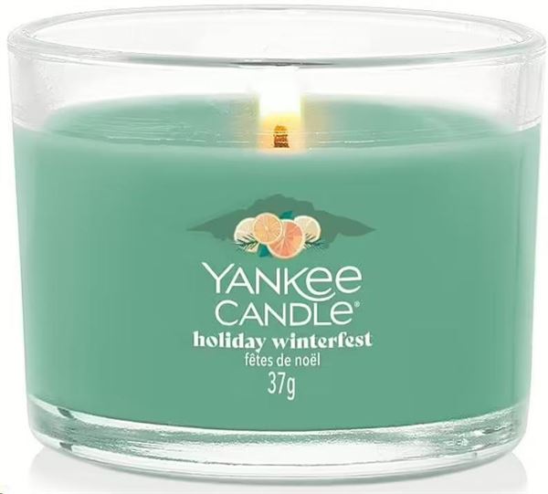 FILLED VOTIVE HOLIDAY WINTERFEST