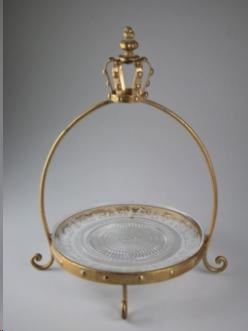 CORONA ETAGERE ORO CM. D.33XH.41