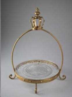 CORONA ETAGERE ORO CM. D.33XH.41