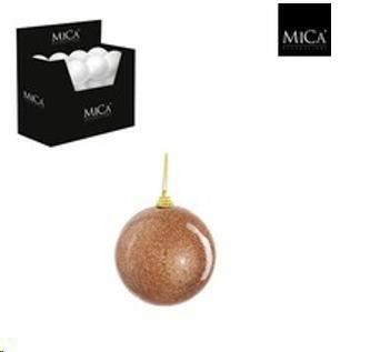 BAUBLE UNBREAKABLE GOLD 24 PIECES DISPLAY - D10CM