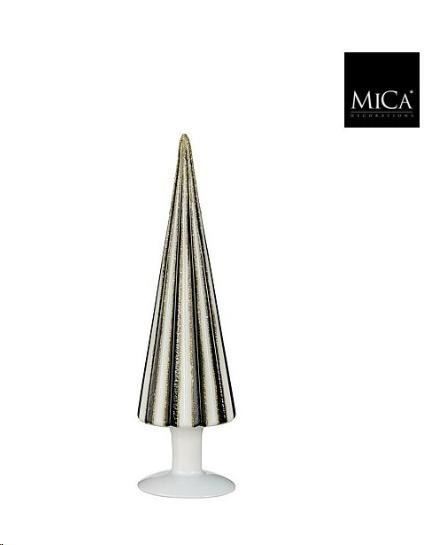 DECORATION TREE BLACK WHITE - H29XD8CM